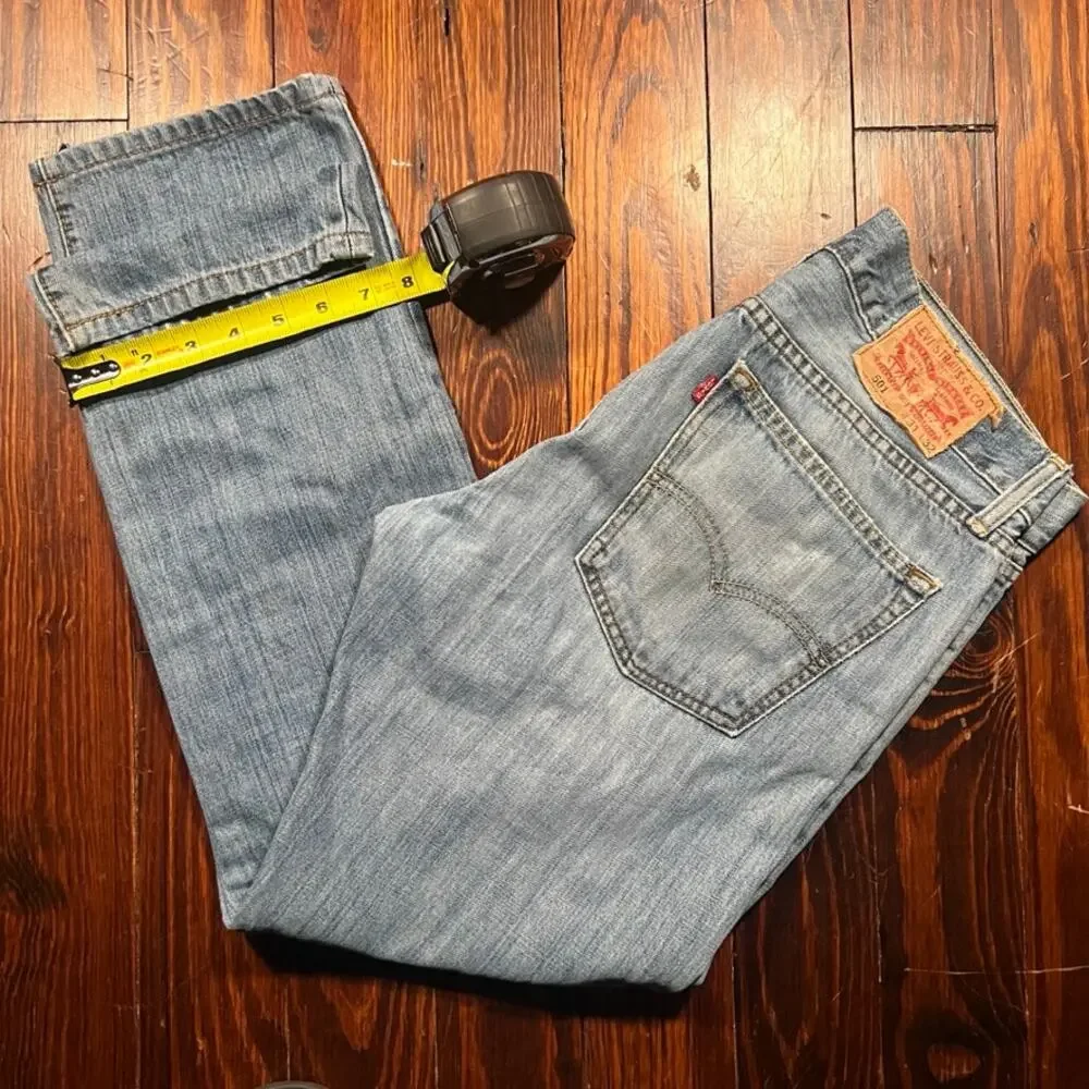 Levi's 33x28 Y2K Jeans Blue Straight